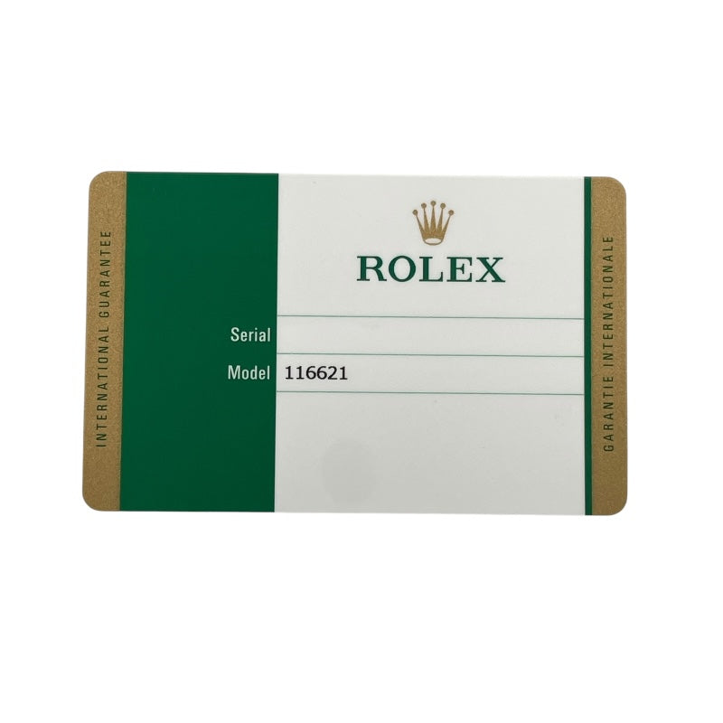 ロレックス ROLEX ヨットマスター 116621 ブラック SS 自動巻き メンズ 腕時計