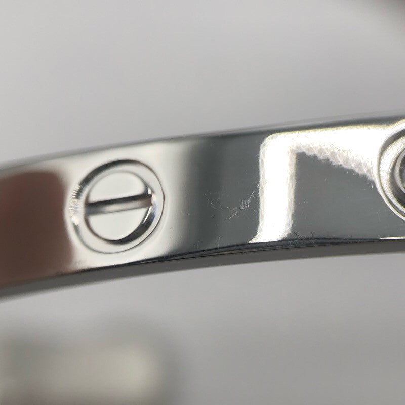 カルティエ Cartier オープンラブブレス K18ホワイトゴールド ジュエリー