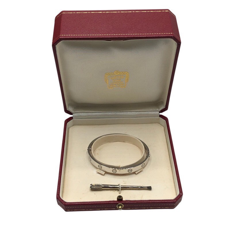 カルティエ Cartier ラブブレス K18ホワイトゴールド ジュエリー