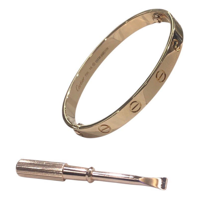カルティエ Cartier ラブブレス 750PG ジュエリー