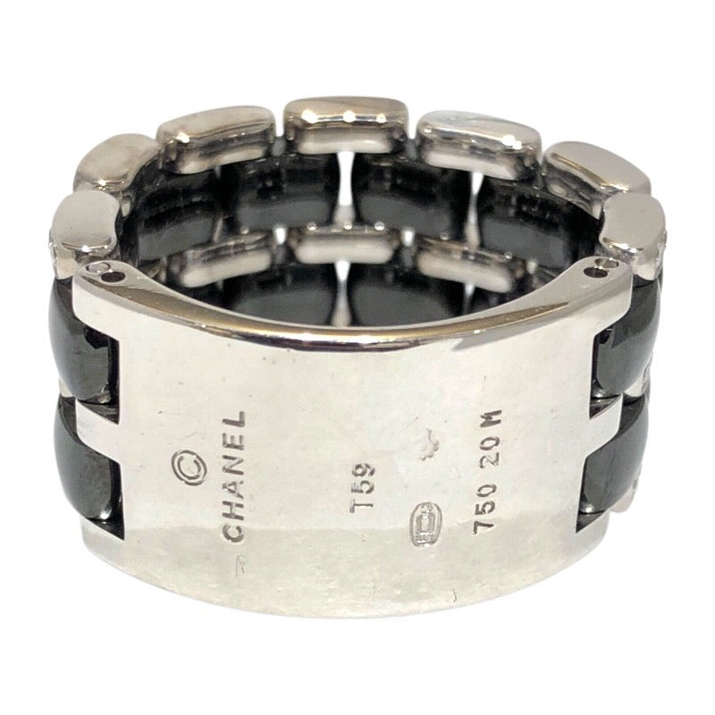 シャネル CHANEL ウルトラリング K18ホワイトゴールド