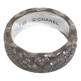 シャネル CHANEL ココクラッシュリング 750WG/ダイヤモンド ジュエリー