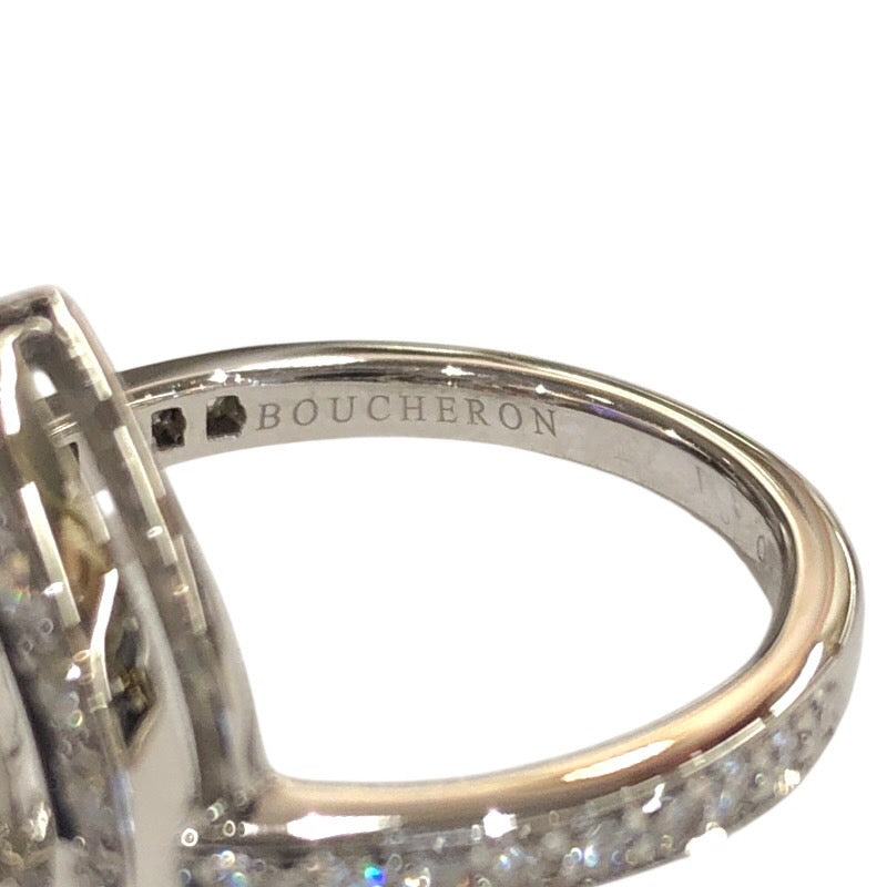 ブシュロン BOUCHERON アバリング 750WG ダイヤモンド ジュエリー