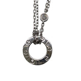 カルティエ Cartier ラブネックレス ホワイトゴールド 750WG/ダイヤモンド ジュエリー