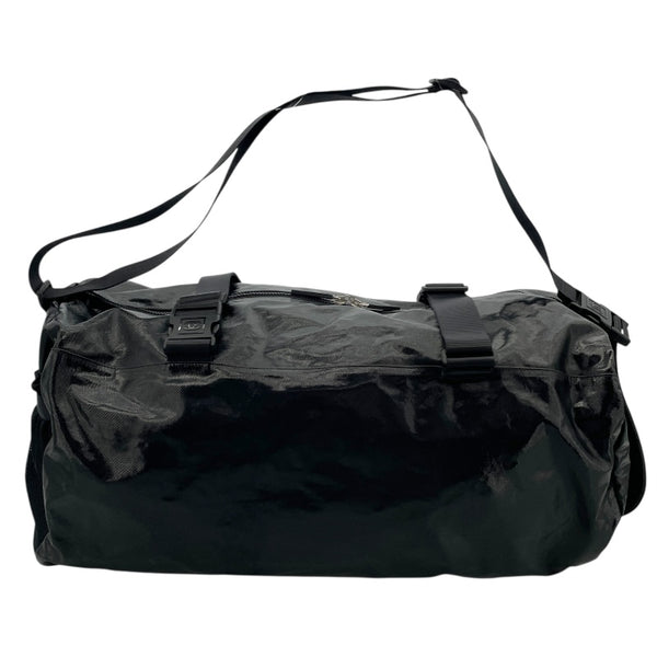 シャネル CHANEL ボストンバッグ A35980 ブラック シルバー金具 PVC ユニセックス ボストンバッグ