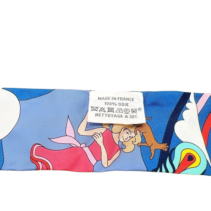 エルメス HERMES ツイリー　carres volants マルチカラー シルク レディース スカーフ