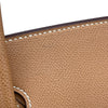 エルメス HERMES バーキン35 □J刻印 ナチュラル SV金具 エプソン レディース ハンドバッグ