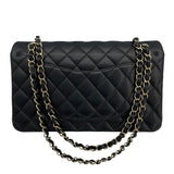シャネル CHANEL マトラッセ25　ワッペン A01112 ブラック　ゴールド金具 ラムスキン レディース ショルダーバッグ