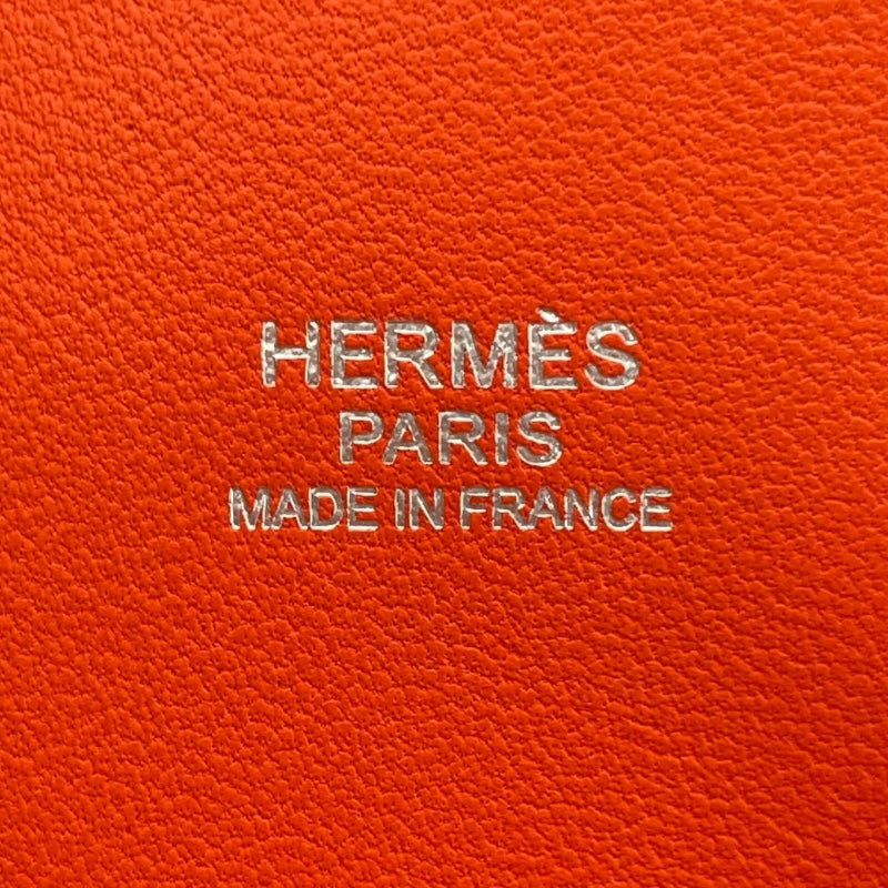 エルメス HERMES ボリード31 □R刻印 オレンジ SV金具 トリヨン レディース ショルダーバッグ