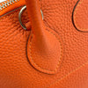 エルメス HERMES ボリード31 □R刻印 オレンジ SV金具 トリヨン レディース ショルダーバッグ