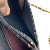 シャネル CHANEL チェーンウォレット AP0250 28番台 ブラック ゴールド金具 ラムスキン レディース ショルダーバッグ