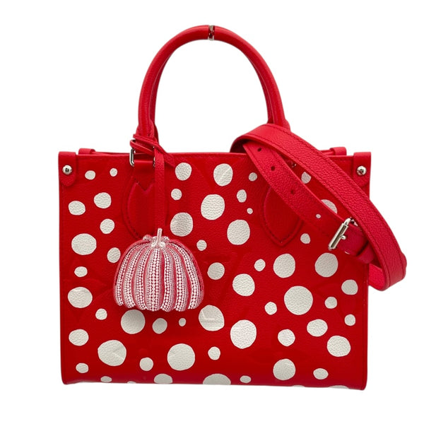 うさこ様オーダー　バッグ ルイ・ヴィトン LOUIS VUITTON オンザゴーPM 草間彌生コラボ