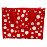 ルイ・ヴィトン LOUIS VUITTON オンザゴーPM 草間彌生コラボ M46412 レッド/ホワイト モノグラム・アンプラント レディース ショルダーバッグ