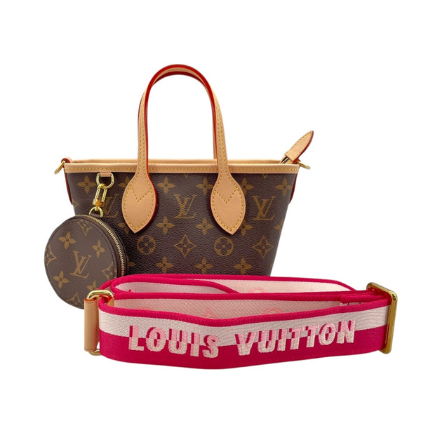 ルイ・ヴィトン LOUIS VUITTON ネヴァーフルBB M46786 ブラウン/ローズペオニー モノグラムキャンバス レディース ショルダーバッグ