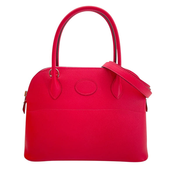 エルメス HERMES ボリード27 Y刻印 ローズコンフェッティ/SV金具 エプソン レディース ショルダーバッグ エルメス HERMES ボリード27 Y刻印 ローズコンフェッティ/SV金具