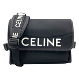 セリーヌ CELINE トレッキングメッセンジャー ブラック キャンバス ユニセックス ショルダーバッグ