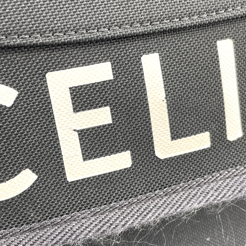 セリーヌ CELINE トレッキングメッセンジャー ブラック キャンバス ユニセックス ショルダーバッグ