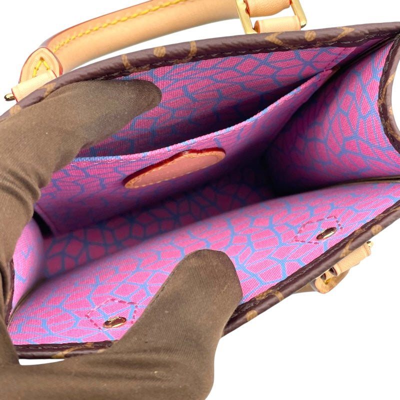 国内発送ヴィトン プティ サック プラ草間彌生 パンプキン ルイ・ヴィトン LOUIS VUITTON プティット・サック・プラ 草間
