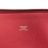 エルメス HERMES ボリード31 D刻印 ルージュグレナ シルバー金具 トリヨンクレマンス レディース ハンドバッグ
