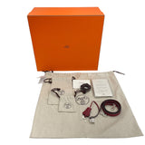 エルメス HERMES ボリード31 D刻印 ルージュグレナ シルバー金具 トリヨンクレマンス レディース ハンドバッグ