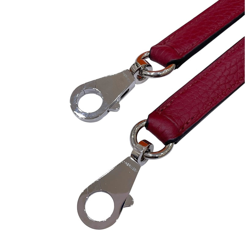 エルメス HERMES ボリード31 D刻印 ルージュグレナ シルバー金具 トリヨンクレマンス レディース ハンドバッグ