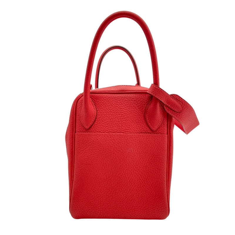エルメス HERMES リンディ30 T刻 ブーゲンビリア　シルバー金具　 トリヨン レディース ショルダーバッグ
