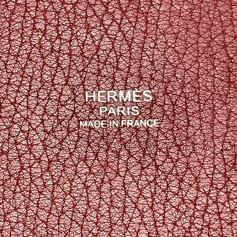 エルメス HERMES ピコタンロック PM タッチ T刻 ルージュアッシュ/ブリック SV金具 トリヨン レディース ハンドバッグ