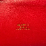 エルメス HERMES ボリード31 □F刻 ルージュヴィフ　ゴールド金具 アルデンヌ レディース ショルダーバッグ