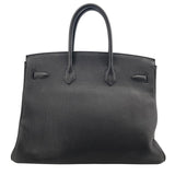 エルメス HERMES バーキン35 A刻 ブラック　ゴールド金具 トゴ レディース ハンドバッグ