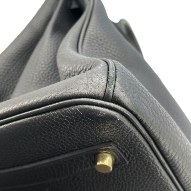 エルメス HERMES バーキン35 A刻 ブラック　ゴールド金具 トゴ レディース ハンドバッグ