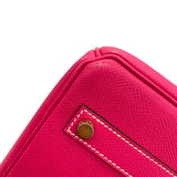 エルメス HERMES バーキン35　キャンディ □Q刻 ローズテリアン　ゴールド金具 エプソン レディース ハンドバッグ