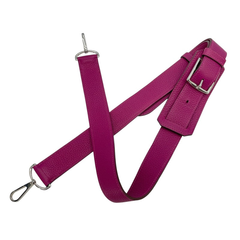 エルメス HERMES ジプシエール34 □C刻 トスカ　シルバー金具 トリヨン レディース ショルダーバッグ