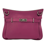 エルメス HERMES ジプシエール34 □C刻 トスカ　シルバー金具 トリヨン レディース ショルダーバッグ