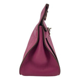 エルメス HERMES ジプシエール34 □C刻 トスカ　シルバー金具 トリヨン レディース ショルダーバッグ