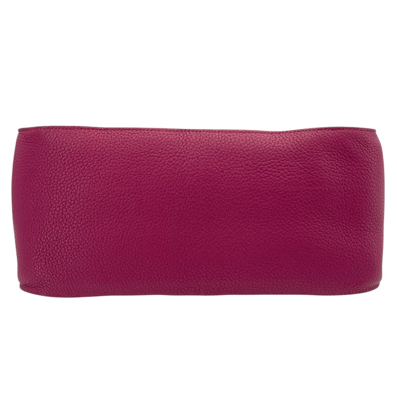 エルメス HERMES ジプシエール34 □C刻 トスカ　シルバー金具 トリヨン レディース ショルダーバッグ