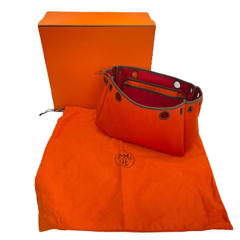 エルメス HERMES エールバッグ PM オレンジ 替えバッグ(レッド) エルメス HERMES エールバッグカバスPM □H刻 オレンジxレッド