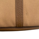 エルメス HERMES ピュールサングル U刻 チャイxカカオ　シルバー金具 トワル/トリヨン レディース トートバッグ