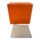 エルメス HERMES ピュールサングル U刻 チャイxカカオ　シルバー金具 トワル/トリヨン レディース トートバッグ