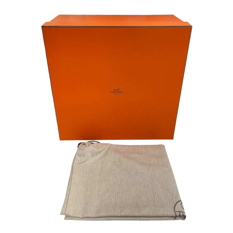 エルメス HERMES ピュールサングル U刻 チャイxカカオ　シルバー金具 トワル/トリヨン レディース トートバッグ