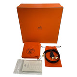 エルメス HERMES ケリー28　外縫い □F刻 ブラック　ゴールド金具 ボックスカーフ レディース ショルダーバッグ