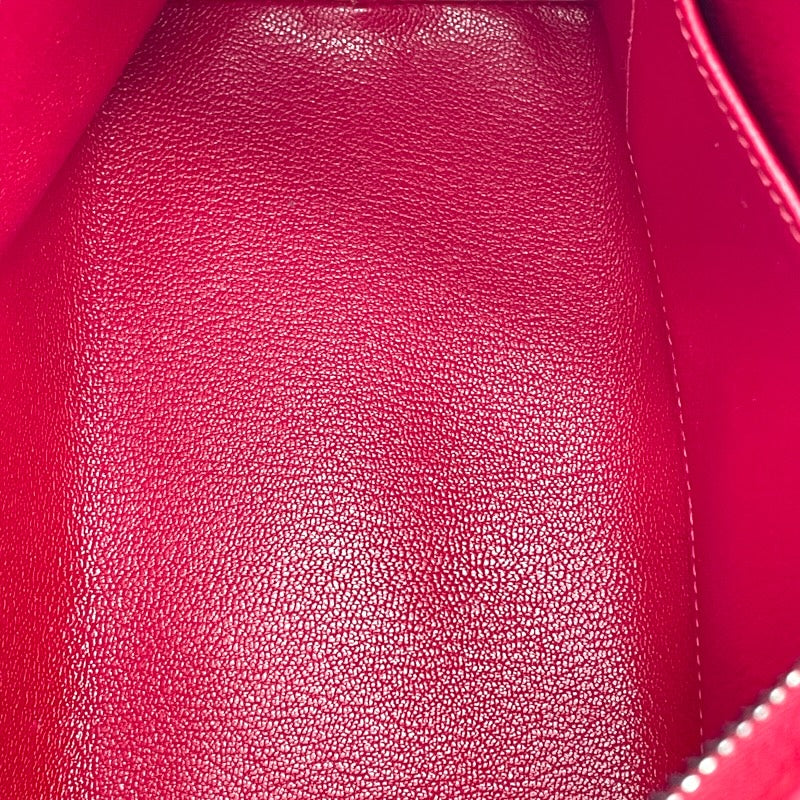 エルメス HERMES ベルランゴPM □G刻 ルージュヴィフ トゴ