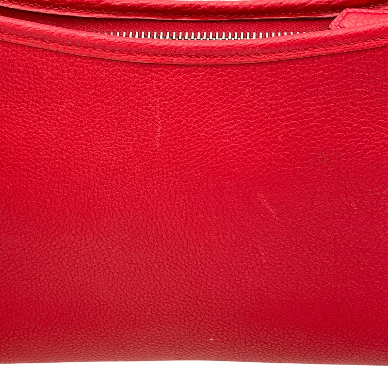 エルメス HERMES ベルランゴPM □G刻 ルージュヴィフ トゴ レディース ショルダーバッグ