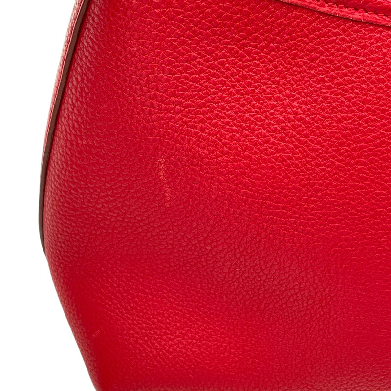 エルメス HERMES ベルランゴPM □G刻 ルージュヴィフ トゴ レディース ショルダーバッグ