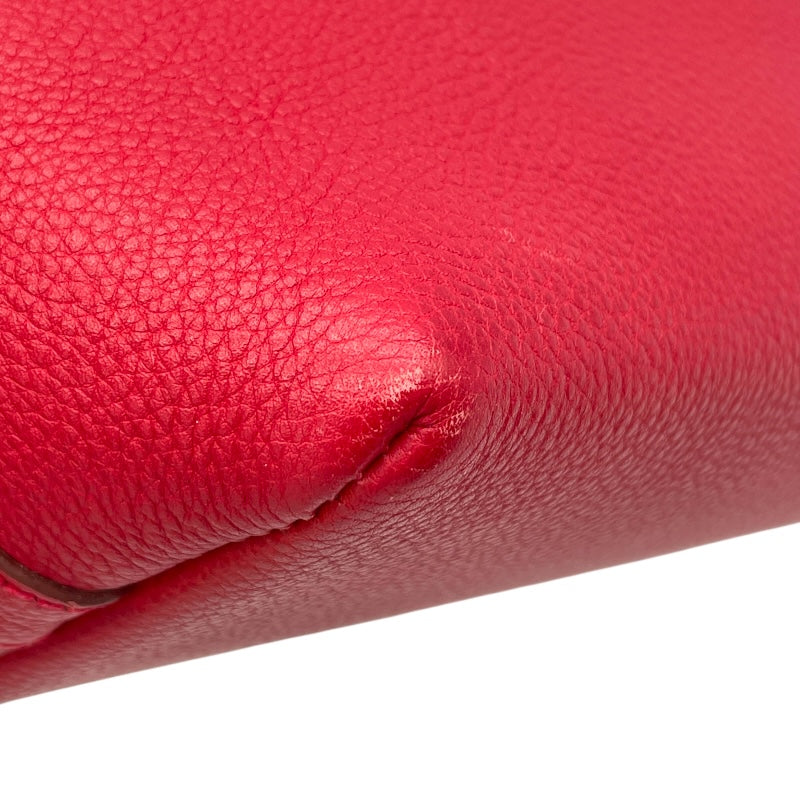 エルメス HERMES ベルランゴPM □G刻 ルージュヴィフ トゴ レディース ショルダーバッグ