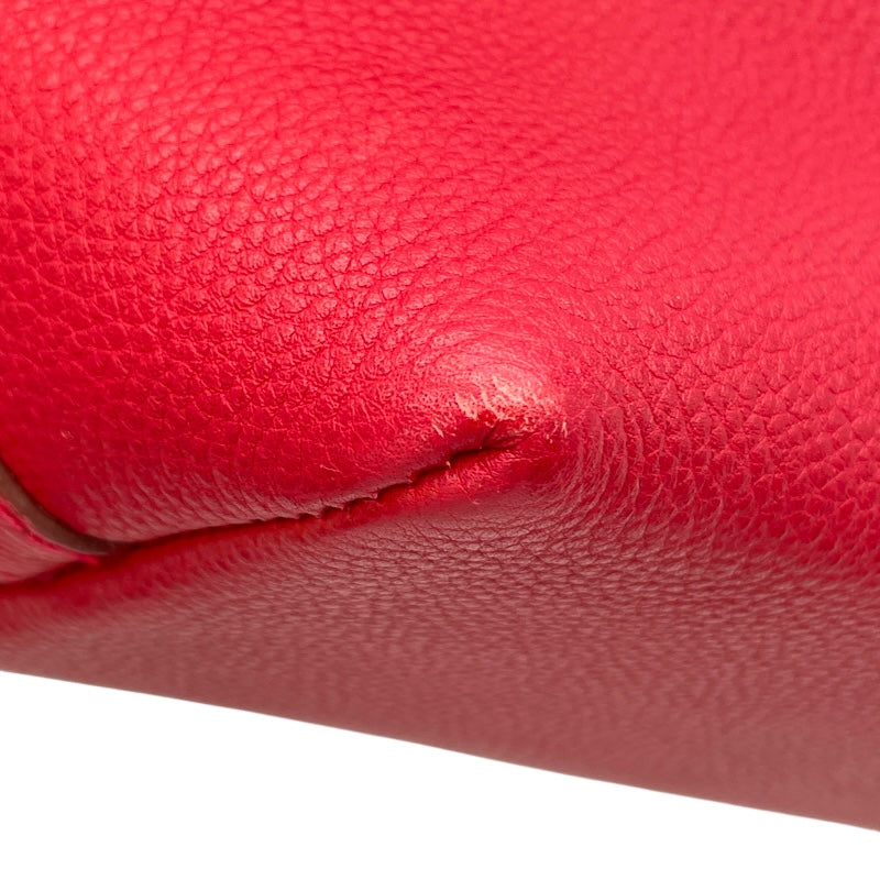 エルメス HERMES ベルランゴPM □G刻 ルージュヴィフ トゴ レディース ショルダーバッグ