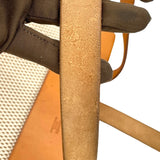 エルメス HERMES エールバッグカバスPM □G刻 アイボリー/ブラック シルバー金具 レザー レディース トートバッグ