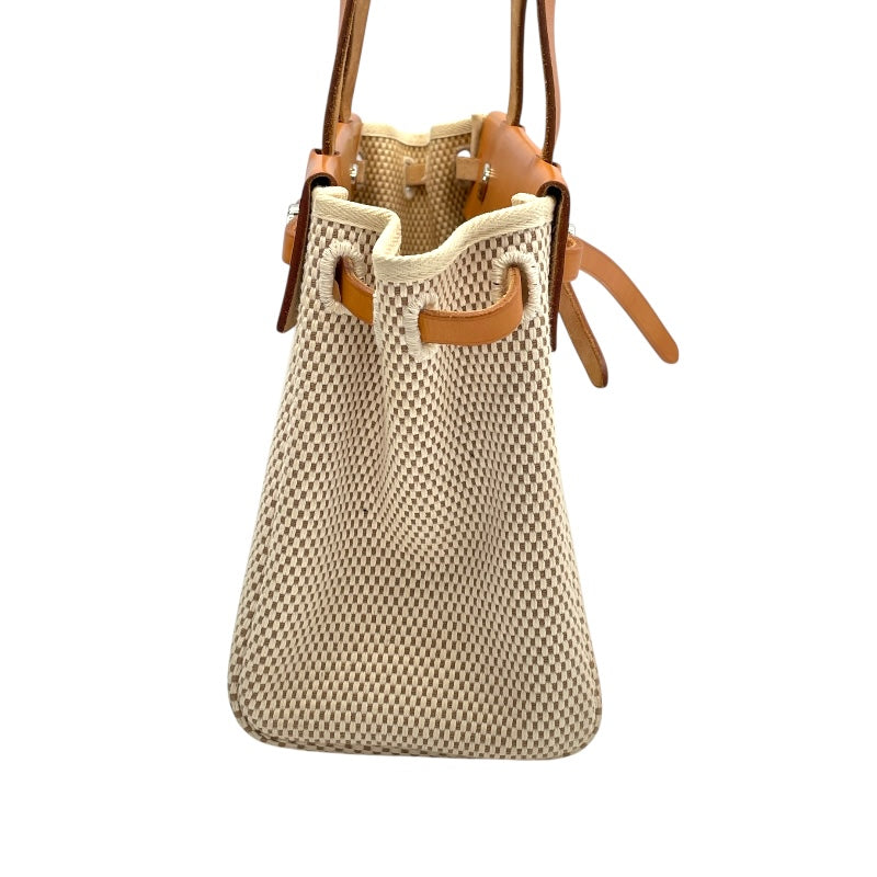 エルメス HERMES エールバッグカバスPM □G刻 アイボリー