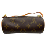 ルイ・ヴィトン LOUIS VUITTON パピヨンポーチ ブラウン モノグラムキャンバス レディース ポーチ