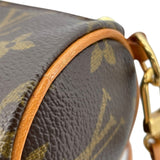 ルイ・ヴィトン LOUIS VUITTON パピヨンポーチ ブラウン モノグラムキャンバス レディース ポーチ