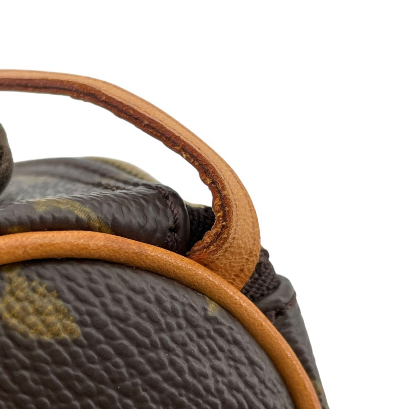 ルイ・ヴィトン LOUIS VUITTON パピヨンポーチ ブラウン モノグラムキャンバス レディース ポーチ
